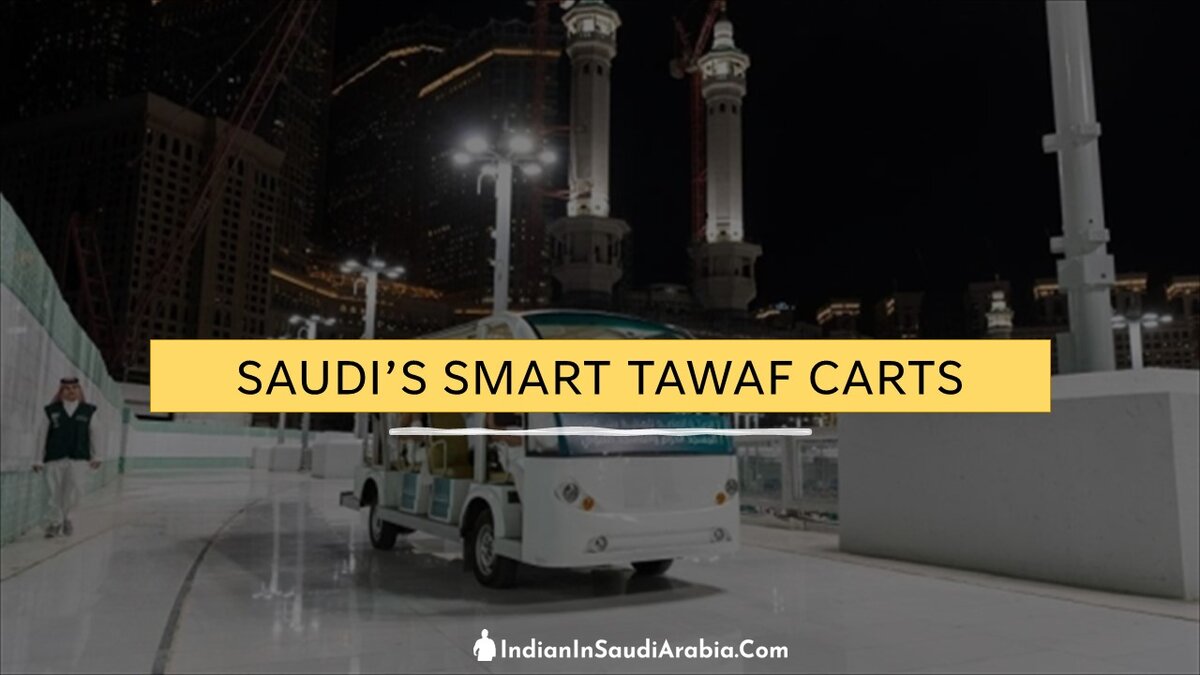 Saudi Arabia Introduces Smart Golf Carts for Easy Tawaf